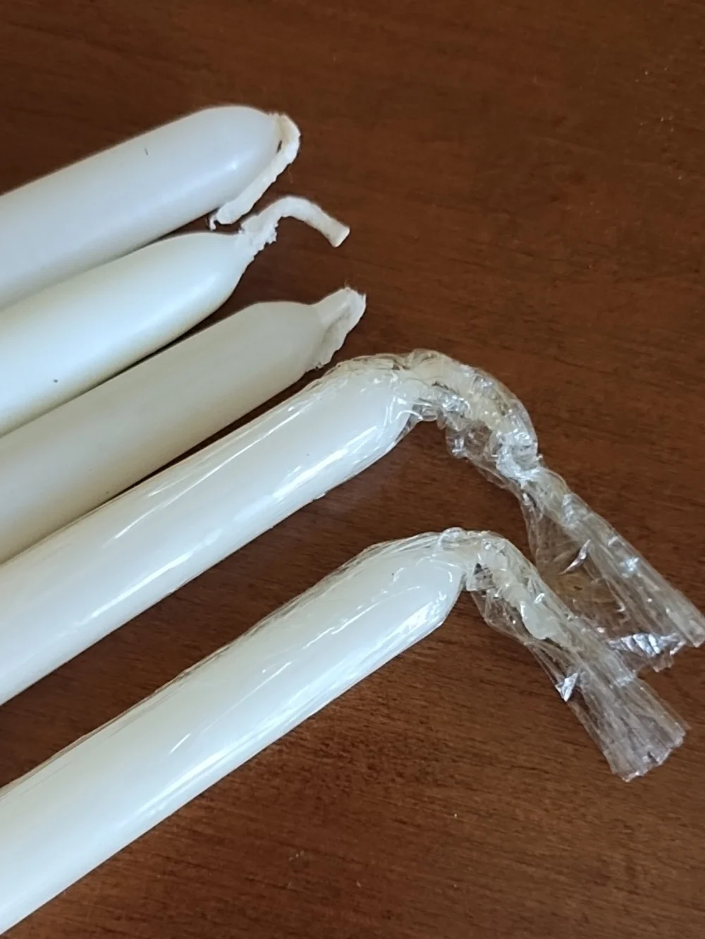 Candle-lite White Taper Candles 12 Inch Ivory Pack of 5 Home Party Supplies